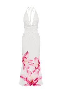 PRIMROSE MAXI DRESS - PINK FLOWER