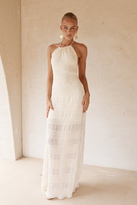 RALITA MAXI DRESS - CREAM