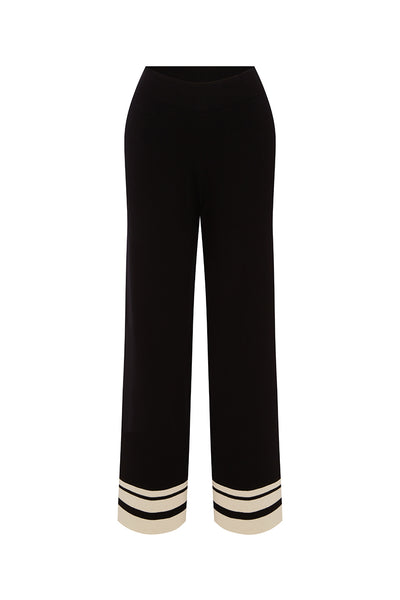 REMINGTON PANT - BLACK/CREAM