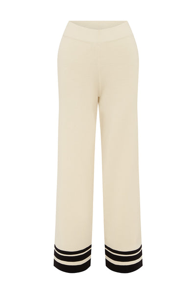 REMINGTON PANT - CREAM/BLACK