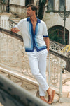 DARIUS SHIRT - BLUE MULTI