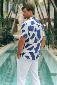 LAZURE SHIRT - BLUE STONE