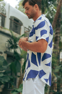 LAZURE SHIRT - BLUE STONE