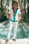 DARIUS SHIRT - GREEN MULTI