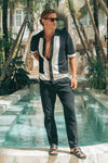 DARIUS SHIRT - BLACK MULTI