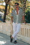 MIRKO SHIRT  - WHITE/BLACK