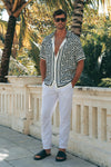 MIRKO SHIRT  - WHITE/BLACK