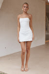 RIANA MINI DRESS - WHITE