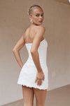 RIANA MINI DRESS - WHITE