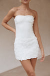 RIANA MINI DRESS - WHITE