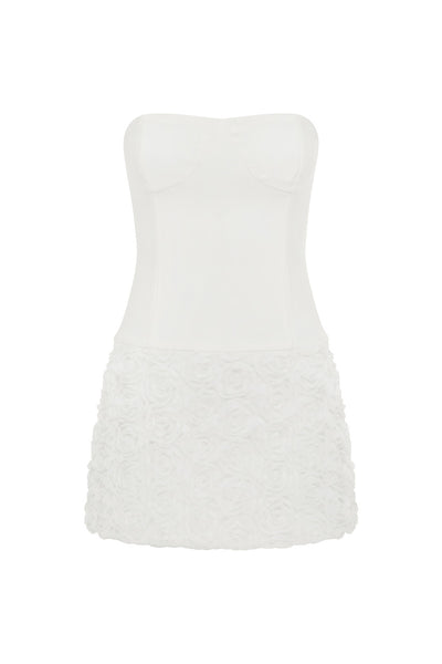 RIANA MINI DRESS - WHITE