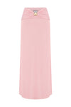 RIKKI MAXI SKIRT - PINK