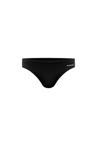 EMILIO PRINTED RACER SWIM BRIEF - BLACK/RNWY PRINT