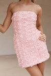 ROSALINE MINI DRESS - PINK