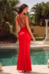 ROSE MAXI DRESS - RED