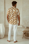 ABE SHIRT - SAND ZEBRA