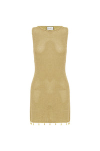 ARIYA MINI DRESS - GOLD