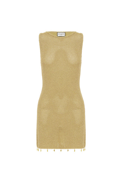 ARIYA MINI DRESS - GOLD