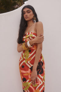 SACHI MAXI DRESS - SACHI PRINT