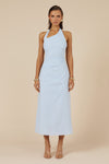 SAPHIRA LONG MIDI DRESS - ICE BLUE