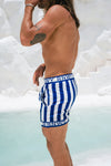 SARDINIA SHORT - BLUE STRIPE