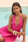 SARELEA MINI DRESS - HOT PINK