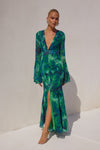 SARI MAXI DRESS - CALISTA GREEN