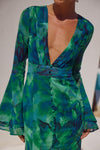 SARI MAXI DRESS - CALISTA GREEN