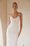 SARTA MAXI DRESS - WHITE