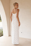 SARTA MAXI DRESS - WHITE