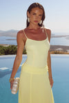 SEANNA MAXI DRESS - LEMON