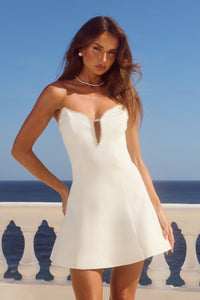 SEPHORA MINI DRESS - IVORY