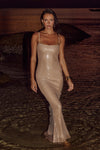 SHIRA MAXI DRESS - SAND