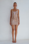 SHIRA MINI DRESS - SAND