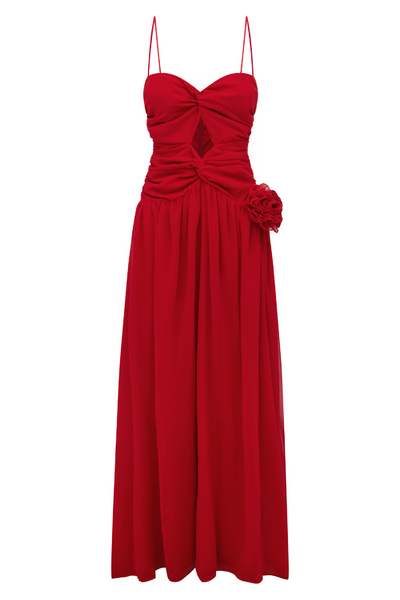 DANIKA MAXI DRESS - RED