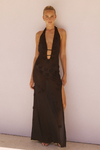 BILINA MAXI DRESS - BLACK