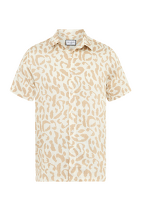 JACK SHIRT - SAND/WHITE