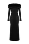 SIANI MAXI DRESS - BLACK