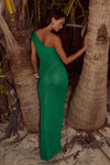 SILVIA MAXI DRESS - EMERALD