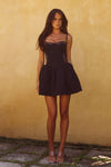 SOCORA MINI DRESS - BLACK