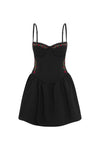 SOCORA MINI DRESS - BLACK