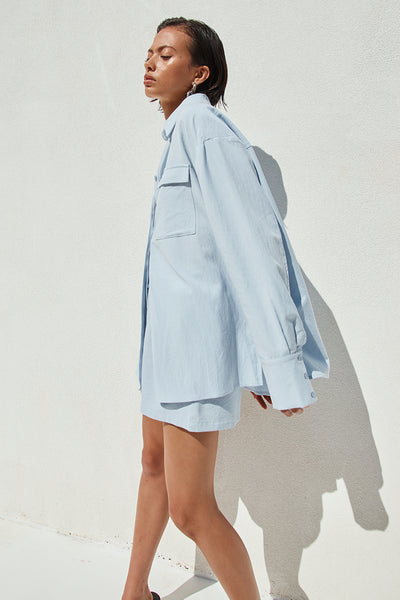 SOLARE SHIRT - SKY BLUE