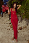 SONOMA MAXI DRESS - RED