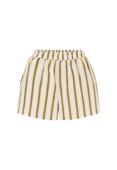 SUNMOR SHORT - VORY STRIPE