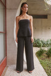 CAYLA PANT - BLACK/WHITE