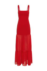 TAHLIA MAXI DRESS - RED