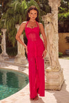 TALLULA MAXI DRESS - FUCHSIA