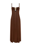 TISHA MAXI DRESS - ESPRESSO