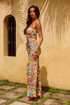 TORTINA MAXI DRESS - PHAEDRA PRINT