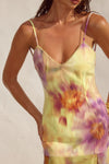 TULIA LOW BACK MAXI DRESS - SURI YELLOW
